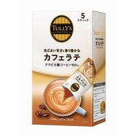 【スティックコーヒー】TULLY'S COFFEE（タリーズコーヒー）スティック カフェラテ 1セット（15本：5本入×3箱）