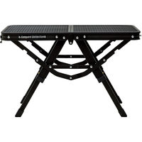 山善（YAMAZEN） タフライトアクションテーブルミニ TAT-5630（MBK） 1台