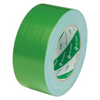 【ガムテープ】 カラー布粘着テープ No.102N 0.30mm厚 ライトグリーン 幅50mm×長さ25m ニチバン 90巻
