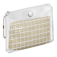 コクヨ ミニポーチ<ピープ> (フラットタイプ) シャイニーベージュ F-VBF242-4 1セット(2個)（直送品）