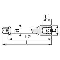 TONE エクステンションバー HP321 1個