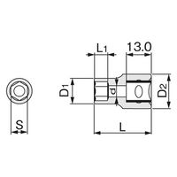 ＴＯＮＥ（株） ソケット HP3S-08 1個（直送品）