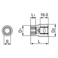 TONE ソケット HP4D-24 1個