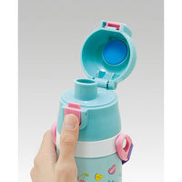 スケーター SKDC4 超軽量コンパクト2WAYステンレスボトル 470ml HAPPY AND SMILE 515217-SKDC4 1個（直送品）