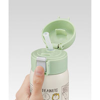 スケーター STOT3ST ワンタッチストローボトル ステンレス 350ml PEANUTS コミックアート 609350-STOT3ST（直送品）