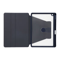 OWLTECH iPad 10.2インチ対応360度回転するケース ネイビーブルー OWL-CVIB10203-NV 1個