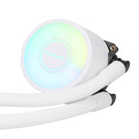 オウルテック ARGB搭載 白にこだわる水冷CPUクーラー 360mmラジエーターで強力冷却 OWL-LCP360ARGB-WH 1個