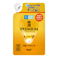 肌ラボ 極潤プレミアム ヒアルロン液 つめかえ用 170mL×2個 化粧水 美容液 うるおい 保湿 無着色 無香料 弱酸性 ロート製薬
