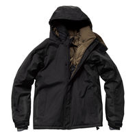 【アウトレット】【レインウェア】 マック サーモセイバー 防水防寒スーツ3 耐水圧10000mm ブラック M AS-3150 1着