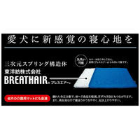 アスク エアーズー ペットマット L ブルー 137704 1個（直送品）
