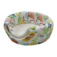 スギモト フルーツ柄ソフトマイヤー　２ＷＡＹベッド　Ｓ　アイボリー　ＲＢー１０７　Ｓ　ＩＶ 287838 1個（直送品）