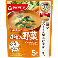アサヒグループ食品 アマノフーズ うちのおみそ汁 4種の野菜 1セット（15食：5食入×3袋）
