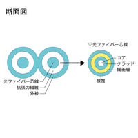 ダイヤトレンド DFC-MM(OM3)DLCFC-CP21(6M) 1本（直送品）