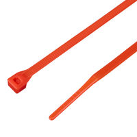 アスクル 結束バンド カラーアソート（赤・青・黄・緑） 長さ150mm 100本 オリジナル