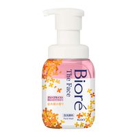 【数量限定】花王 ビオレ ザフェイス 泡洗顔料 ディープモイスト 金木犀の香り 本体 200ml