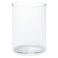 無印良品 アクリル円筒ケース 約直径80×高さ110mm 1セット（5個） 良品計画