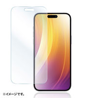サンワサプライ iPhone 15 Plus用液晶保護指紋防止光沢フィルム PDA-FIP15PLFP 1枚（直送品）