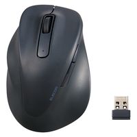 無線マウス 静音 ワイヤレス 5ボタン 左手専用 Sサイズ 小型 ブラック M-XGS31DBSKBK エレコム 1個