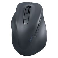 Bluetoothマウス 静音 ワイヤレス 5ボタン 左手専用 XLサイズ ブラック M-XGXL31BBSKBK エレコム 1個