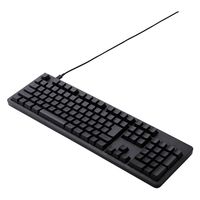 キーボード 有線 着脱式USBケーブル 茶軸 タクタイル テンキー付き ブラック TK-MC50UKTBK エレコム 1個