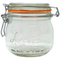 密封ビン 0.5L 5個 ル・パルフェ 保存容器 キャニスター