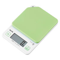 タニタ（TANITA） キッチンスケール 2kg アボカドグリーン KJ-213 1セット(5台) 計量器 クッキングスケール はかり