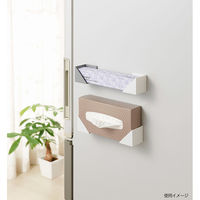 マグネット式 ラップ・ティッシュホルダー ホワイト FK-WTW 5個 伸晃 キッチン収納