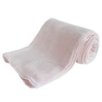 ハホニコ　ヘアドライタオル　マイクロファイバータオル　<美容師さんが考えた髪のためのタオル>　ピンク　約38×85cm　5枚