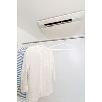 浴室干し ランドリーハンガー3P ホワイト ウチドライ 東和産業（TOWA） 5個
