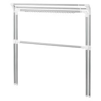 洗濯物干し 伸縮式 布団干し 室内・室外共用 X型 ダブルバー ステンレス製 ポーリッシュ PS-26WB 5個 天馬