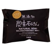 無添加炭生石けん 80g 3個 マックス