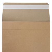 【アウトレット】伊藤忠リーテイルリンク サイドマチ付宅配袋 紙製 茶 縦550×横375×サイドマチ140mm 1パック（20枚入）