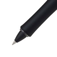 パイロット 油性ボールペン ドクターグリップ フルブラック 0.7mm シルバー軸 黒インク BDGFB-80F-S 1本