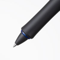 パイロット 油性ボールペン ドクターグリップ フルブラック 0.7mm ブルー軸 黒インク BDGFB-80F-L 1セット(10本)