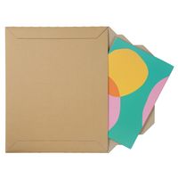 【アウトレット】ダンボール封筒 435×355mm 1梱包（20枚入） 伊藤忠リーテイルリンク