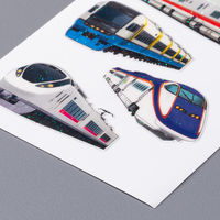 奥山商会 ラメ入りシール JR東 ZR506 1枚