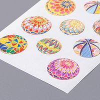 奥山商会 和風シール 手鞠 JP340 1枚