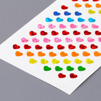 奥山商会 プリズムシール ハートレインボー PH214 1枚