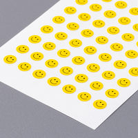 奥山商会 クリアーシール ミニスマイル SC276 1セット(5枚)