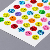 奥山商会 プリズムシール カラフルスマイル SG198 1セット(5枚)