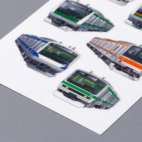 奥山商会 ラメ入りシール 首都圏 ZR505 1セット(5枚)