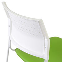 【軒先渡し】ナカバヤシ スタッキングチェア NPT ブルー NCS-NPTV00105BL 1セット(5脚入)（直送品）