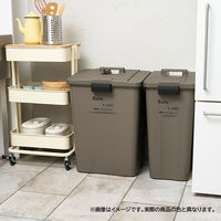 天馬 Boite e-LABO タッチオープンペール 45L ゴミ箱 ブラック ワンタッチ開閉 フタ付き  1台