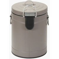 ベストコ ゴミ箱 ふた付き 5L ペダル式 静音設計 丸型 ブラウン NQ-0191 Boite トラッシュカン 4988562003232 1個