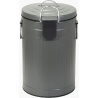 ベストコ ゴミ箱 ふた付き 12L ペダル式 静音設計 丸型 カーキ NQ-0195 Boite トラッシュカン 4988562003270 1個