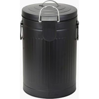 ベストコ ゴミ箱 ふた付き 12L ペダル式 静音設計 丸型 ブラック NQ-0196 Boite トラッシュカン 4988562003287 1個