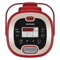 クマザキエイム 彦摩呂のライスクッカー「調理の宝石箱」赤 MC-107HR 1台（直送品）