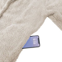 もこふわ着る毛布　ベージュ 80007 1個 トレードワン（直送品）