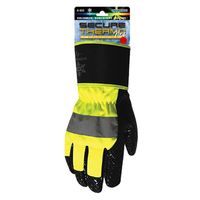 青井商店　防水防寒手袋　防寒セキュアサーモネオ　蛍光イエロー　A-933　Mサイズ　1双（直送品）