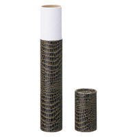 銀鳥産業 ワニ皮巻込み丸筒 5×30cm 233-195 1本